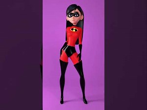 #39 Violet Parr Gets Hiccups During Superhero Training (AI)