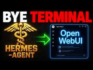 Hermes Agent WEB UI is INSANE 🤯 (FREE!)