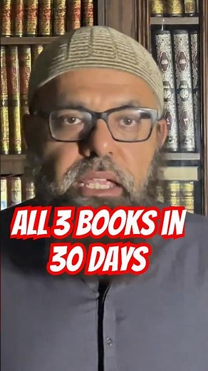 Finish the Madinah books in 30 days ⏱️