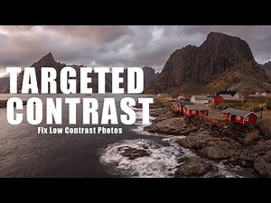 Quickly TARGET CONTRAST to fix your LOW CONTRAST photos in Photoshop