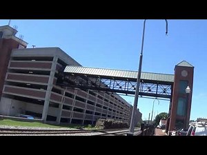 Brand New ALC-42 Charger AMTK 300 trails on Amtrak 30 in Gaithersburg, MD