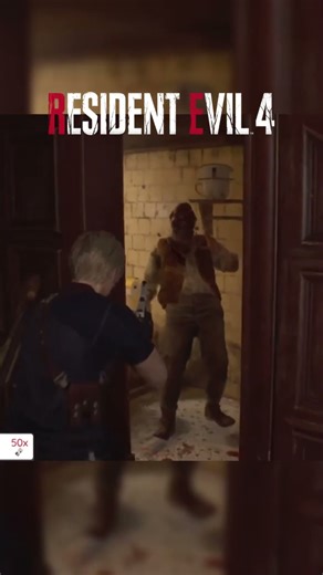 Maaf aku tidak sengaja #vevego #shorts #residentevil4remake