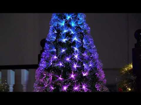 2025 Christmas Tree | An Colorful Fiber Optic Christmas tree! #christmastree #christmas
