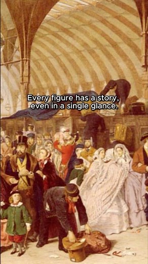 This Victorian Painting Works Like a Frozen Movie Scene #Art