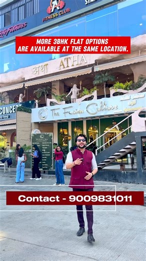 Property Tour With Durgesh 🏡 Realestate Advertising Co. on Instagram: "🏡 3 BHK Flat for Sale – Prime Location, Indore Video no. - 208 📍 Location: Scheme No. 103, Indore 📐 Size: 1770 sq.ft. 🌿 Front Balcony: Yes 🛍 In Market Area 💰 Demand: ₹85 Lacs ✨ Spacious flat in one of Indore’s most sought-after locations. ✨ Ideal for family living as well as investment. 📞 For more details & site visit: Durgesh Choudhary 📱 9009831011 . #propertytourwithdurgesh 3BHKForSale #FlatForSale #IndoreRealEstat