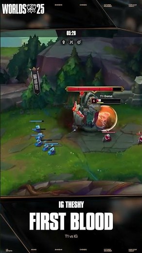 Worlds 2025 kicks off with a SOLO BOLO!