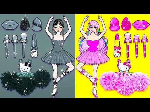 Princess Makeup 💄 Handmade Fashion Makeup and Dress Up Toys | DIY Paper Dolls