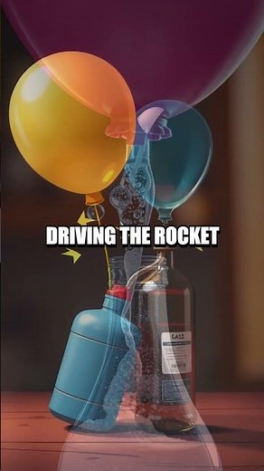 Gas Parade Balloon Rocket Experiment for Curious Kids