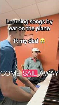 learning come sail away on the piano #styx #comesailaway #perfectpitch #pianocover #pianotutorial