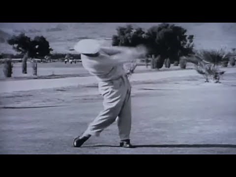 Ben Hogan / SLOW-MOTION Swing Training Drill / Hogan's Secret? 🤔