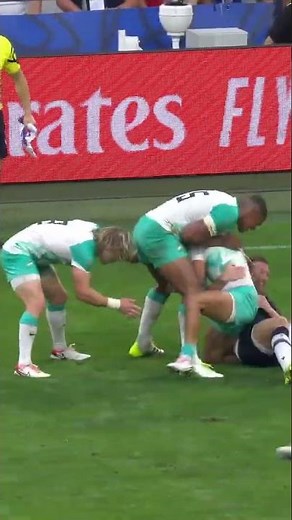 He put a swift end to the attack ✋ #Rugby #RWC2023 #Shorts