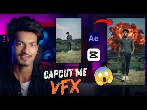 How I create Big Explosion 💥 VFX using Capcut or After effects | Manjesh VFX EDITs