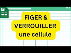 Comment figer des cellules dans Excel