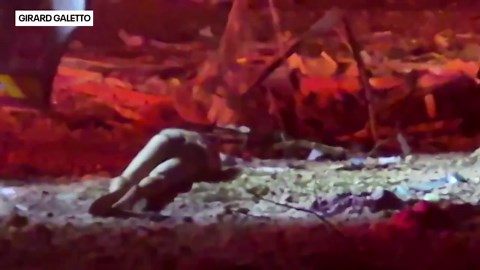 Police officers rescue person trapped in Southgate explosion