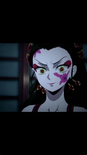 Demon Slayer: Kimetsu no Yaiba 😊 First appearance scene of Upper Rank 6, Daki #shorts #DemonSlaye...