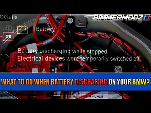 IS YOUR BATTERY DISCHARGING ON YOUR BMW? LEARN WHY AND HOW TO DIAGNOSE IT YOURSELF...