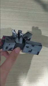 Mutant Spider - Minecraft Papercraft (Full video in desc) [ H.]