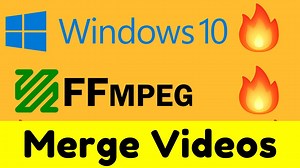 How to Merge Or Combine Two Mp4 Files Using FFMPEG in Windows 10 Full Tutorial For Beginners