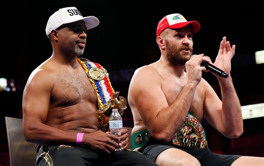 Did Tyson Fury split up with trainer Sugar Hill Steward?