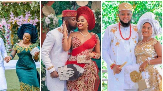 Igbo traditional wedding attire ideas for bride and groom