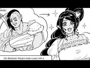 Magical ORC GIRL (Baalbuddy Comic Dub)