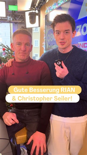Hitradio Ö3 on Instagram: "🤧 Wie so viele im Land hat es auch unser Lineup beim Ö3-Weihnachtswunder erwischt! @rian.music & @christophersailor sind leider krank und können uns heute nicht am Kapitelplatz besuchen! Gute Besserung ❤️‍🩹 ✨ Ö3-Weihnachtswunder #xwu25 ✨ 📝 Wünschen & 💰Spenden 📱 oe3.orf.at - Link in Bio ☎️ 0800 664 700 🎶 jetzt #Ö3 einschalten 📍 live vom Kapitelplatz in Salzburg @altstadt.salzburg @visitsalzburg"
