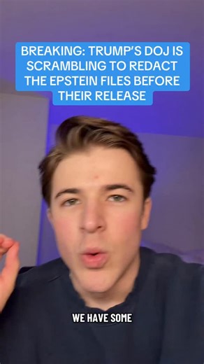 Harry Sisson | Trump is scrambling to release the files!! | Instagram