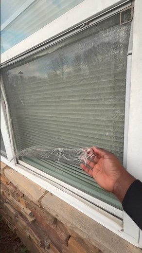Window screens replacement. #diy #window