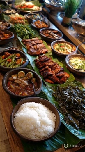 Jn Paderna on Instagram: "Salo Salo Boodle Fight Buffet #foryouシ #foodblogger #food #foodie #photographer #breakfast"