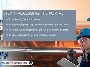 How to Access Acuren Pay Stubs & W2s