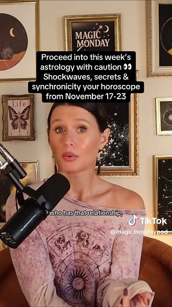 And your Magic Monday astrology for the week ahead podcast breaking it allllll down is live now!! #astrology #horoscope #newmoon #scorpioseason #newmoonritual