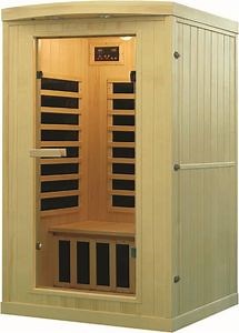 [Hot Item] High Quality Finnish One Person Far Infrared Sauna Room House Cabin 1 Person