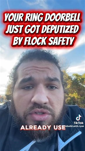 Ring (cameras) have partnered with Flock. I do not have a ring camera, so have not dove into this. Just putting it out there, in case some of you want to check into it. I also saw a few videos on TikTok, explaining how to lock your system down. ￼ | On the Scanner Lake County