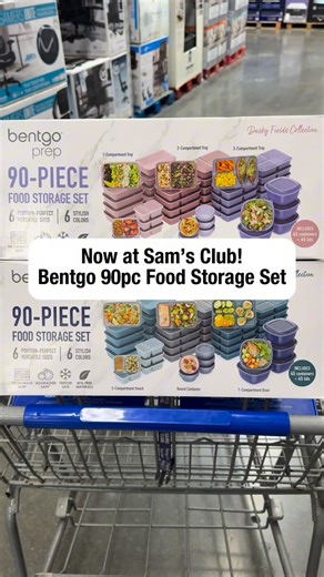 The Best Sam’s Club : Finds, Deals, Tips & Tricks! on Instagram: "Only $19.98! Comment “ME” for link! The @bentgo 90pc Food Storage Set is the perfect new-year reset for meal prep, lunches, leftovers and everyday organization. Versatile sizes, stackable design, microwave & dishwasher safe and $5 OFF through Jan 25!! One set. Every meal. All year long. Grab this set now at Sam’s Club!"