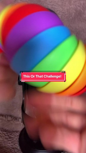 This Or That ASMR Challenge! #asmr #relax #asmrsounds