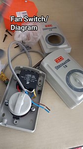 5.6K views · 34 reactions | Fan switch and connection wiring diagram For installation #electrician #relay #panelboard #control #power #technician #Switch #wiring #DIY #electrical | Electricians Guide | Facebook