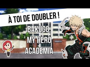 À toi de doubler ! Bande rythmo My Hero Academia (3)