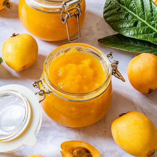 1K views · 26 reactions | This recipe will teach you how to make an easy loquat jam without a pectin. Only 3 ingredients! Recipe: https://www.happyfoodstube.com/loquat-jam/ | Happy Foods Tube - Quick and Easy Homemade Recipes | Facebook