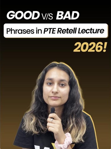 Best Phrases for PTE Retell Lecture in 2026
