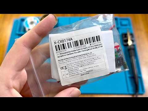 Light Sensitive "Robot" Firefly - DIY Soldering Kit Assembly, Modification, and Test