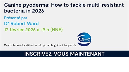REGISTER NOW FR - Canine pyoderma (Dr Ward)