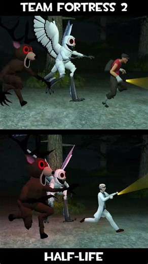 Think Fast Chucklenuts 1 or 2 Oh my God! We're Doomed! #shortsviral #sfm #99nightintheforest