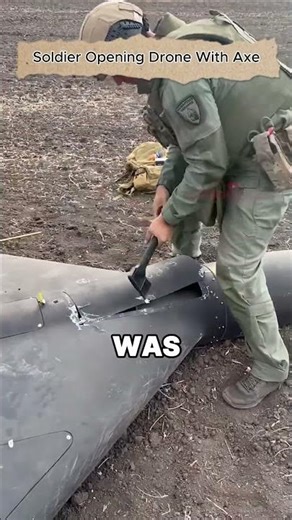 Ukrainian Soldiers Cracked Open Shahed Drone