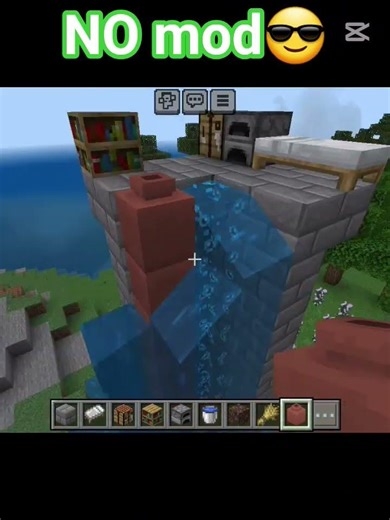 no mod ☠️☠️ flaing #minecraft