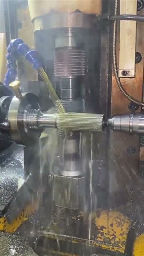 Spline shaft milling spline Shanghai Nashen Auto Assembly Co., LTD