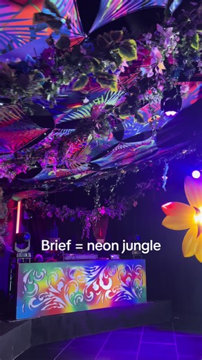 Tropical Paradise Party Highlights: Neon Jungle Vibes