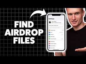 How To Find AirDrop Files On An iPhone 2025 (Step-By-Step Tutorial)