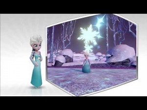 Disney Infinity - Elsa Character Gameplay - Series 2