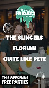 💥 THIS WEEKEND'S FREE PARTIES 💥 FRIDAYS AT Towradgi Beach Hotel & Waves 🎸 TBH FRIDAYS X GSN W/ THE SLINGERS // FLORIAN // QUITE LIKE PETE from 8PM 🍹 Drink specials from 6-9PM SATURDAYS AT Dicey Riley's Hotel X Great Southern Nights 🎸 DICEY’S SATURDAYS X GSN W/ DR SURE’S UNUSUAL PRACTICE // OUR CARLSON // TWINE // SAUNTER from 8:30PM 🍹 House Tap Happy Hour from 8-9PM SATURDAYS AT New Brighton Hotel 🎸SB SATURDAYS W/ LITTLE GREEN // SCOOT THE LOOT // THE APPOINMENTS from 7PM 🍹 Drink special