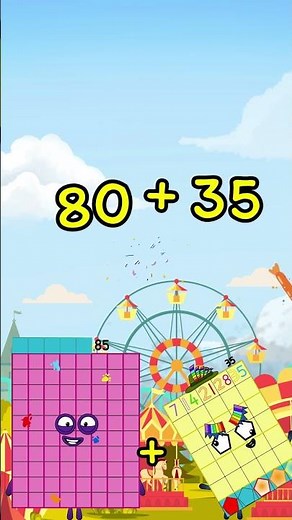 Numberblocks - Watch TWO BIG Numbers Add Up! | Learn to Count | Learning MATH | MathPlayID